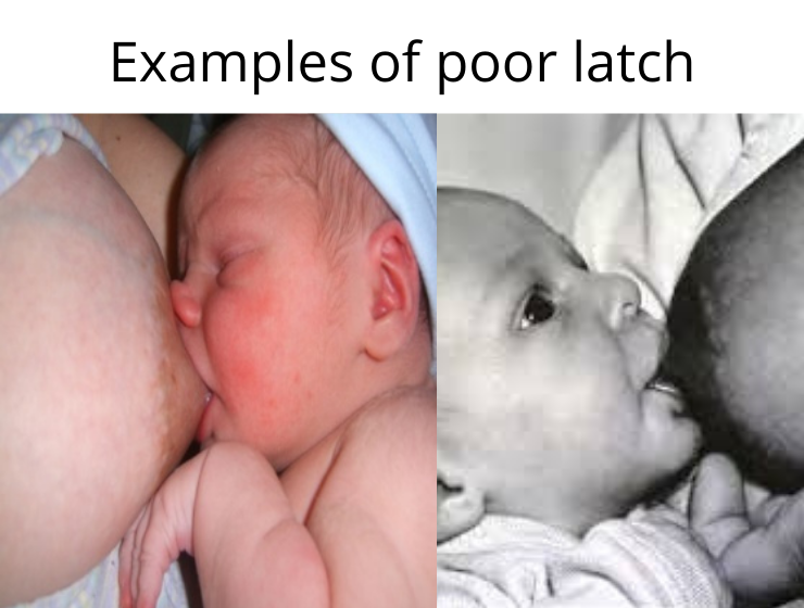 Examples of poor latch