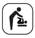 Image of a baby care room logo
