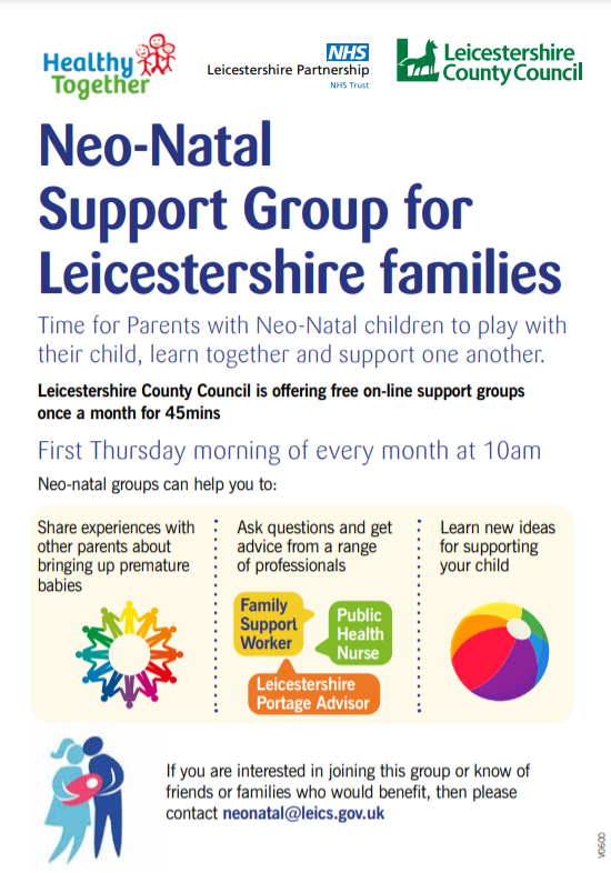Neonatal support group information