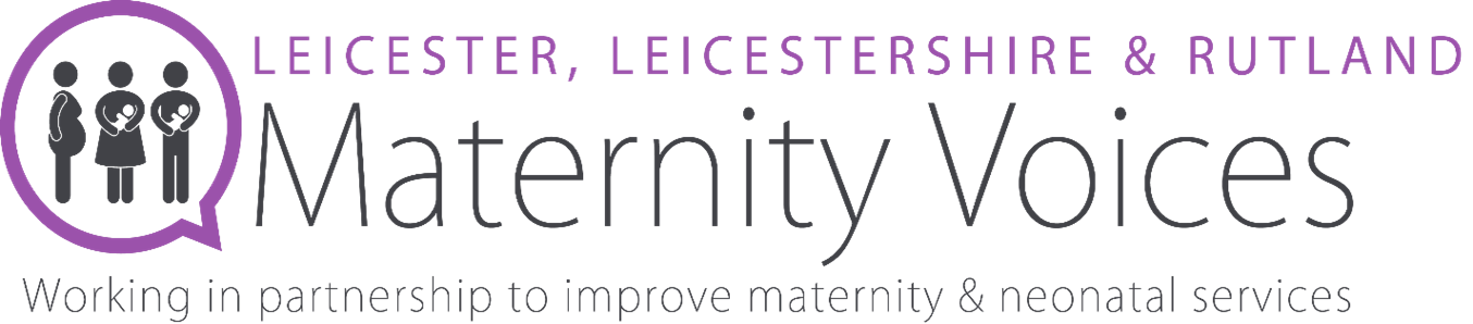 Leicester, Leicestershire & Rutland Maternity Voices logo